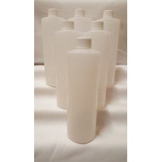 Cylindrical Plastic Bottles 12 pcs.